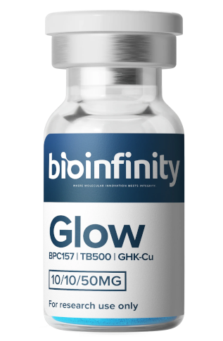 glow peptide blend for sale by bioinfinity